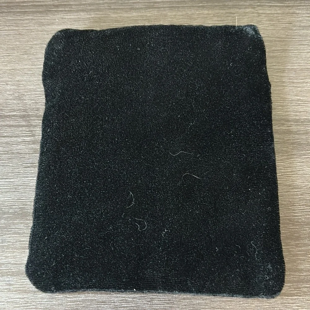 Brighton Black Velvet‎ Dust Bag Gold Embroidery